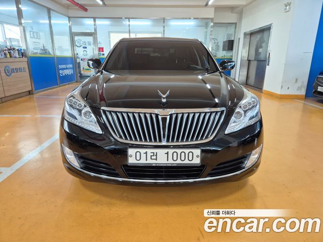 Hyundai Equus из Кореи Encar