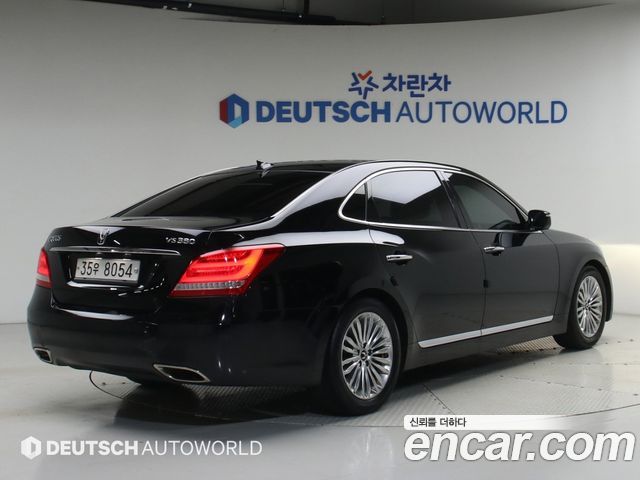Hyundai Equus из Кореи Encar