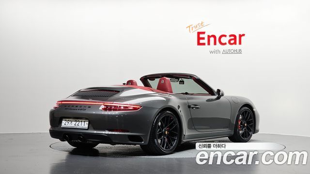 Porsche 911 Carrera 4 GTS Cabriolet 991 — пробег 41 111 км — фото 2 из 5