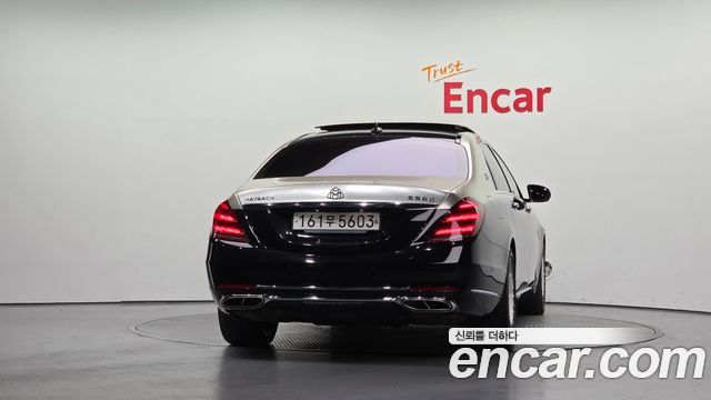 Mercedes-Benz S-Class Maybach S560 4MATIC — пробег 78 513 км — фото 4 из 5