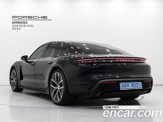 Porsche Taycan из Кореи Encar