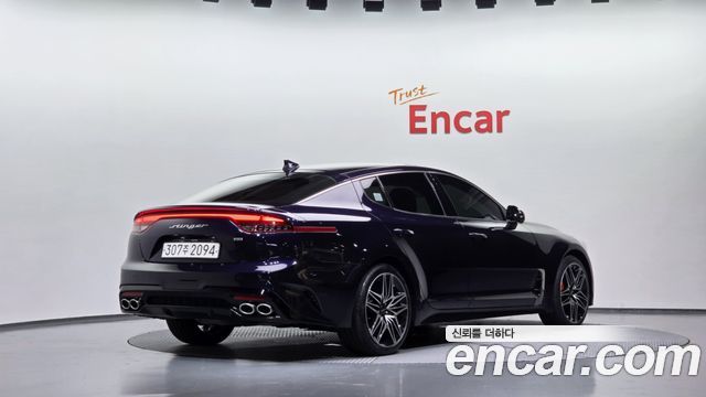 Kia Stinger из Кореи Encar