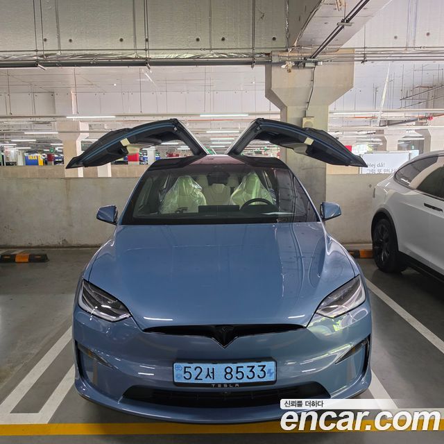 Tesla Model X из Кореи Encar