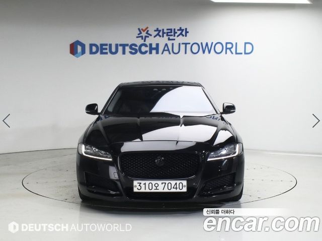 Jaguar XF из Кореи Encar