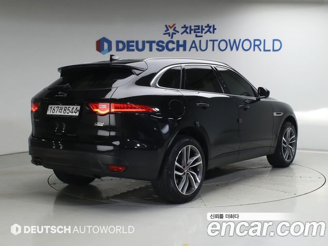 Jaguar F-PACE из Кореи Encar