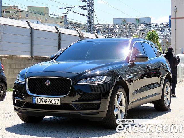 Jaguar F-PACE из Кореи Encar