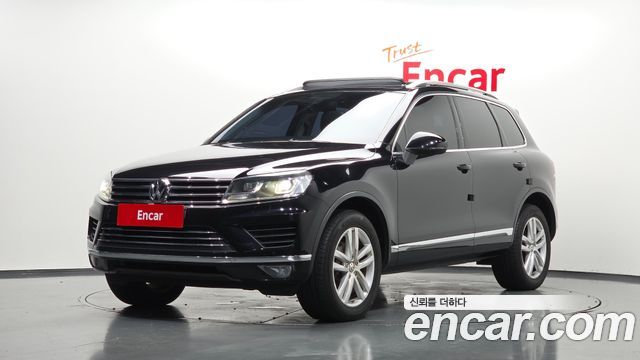 Volkswagen Touareg из Кореи Encar