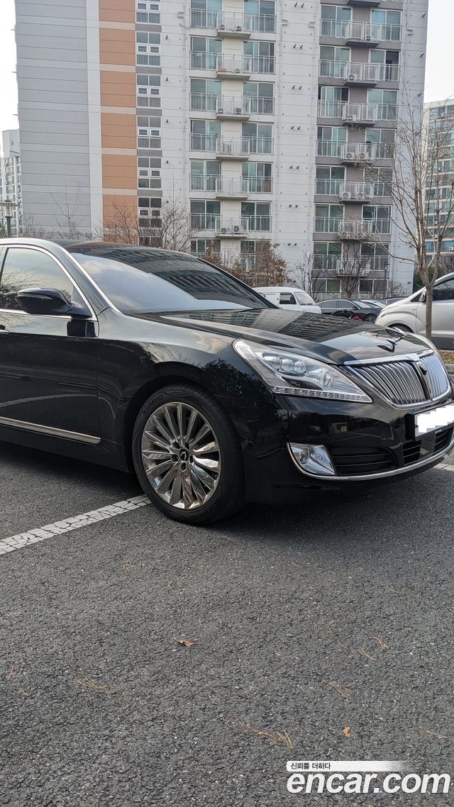 Hyundai Equus из Кореи Encar