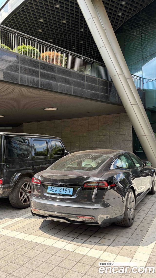 Tesla Model S из Кореи Encar