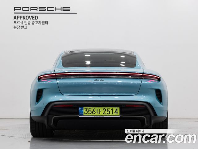 Porsche Taycan из Кореи Encar