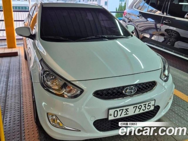 Hyundai Accent из Кореи Encar