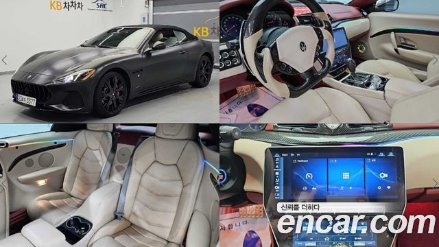 Maserati Gran Cabrio из Кореи Encar
