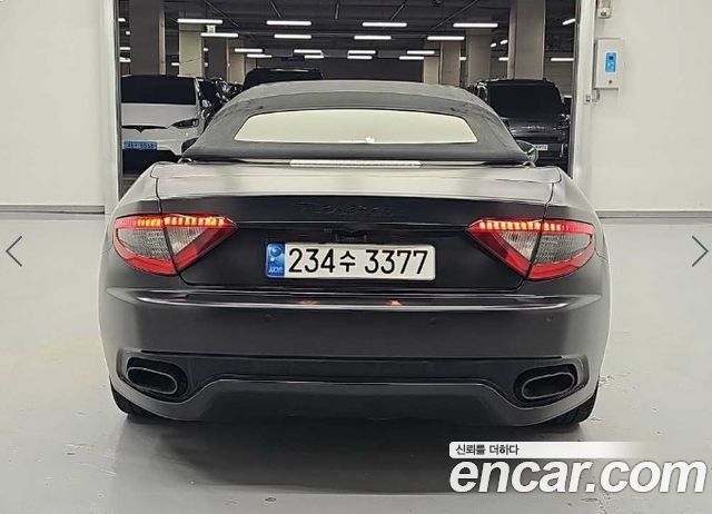 Maserati Gran Cabrio из Кореи Encar