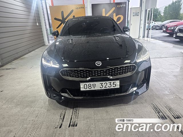 Kia Stinger из Кореи Encar