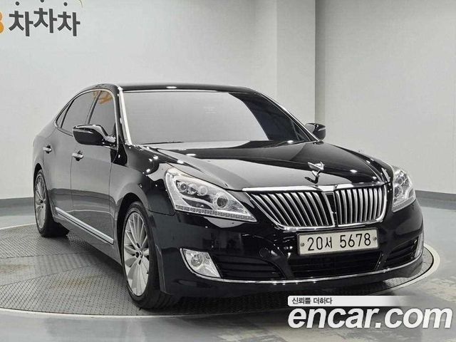 Hyundai Equus из Кореи Encar