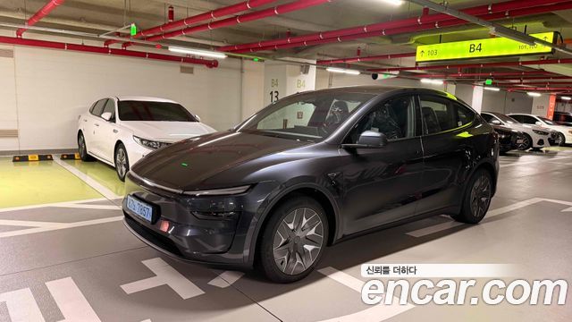 Tesla Model Y из Кореи Encar