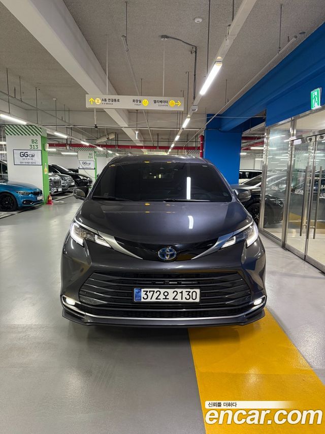 Toyota Sienna из Кореи Encar