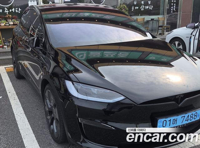 Tesla Model X из Кореи Encar