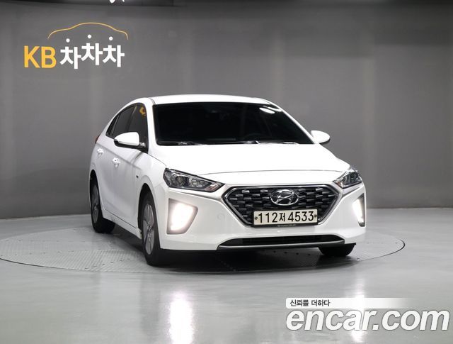 Hyundai Ioniq из Кореи Encar
