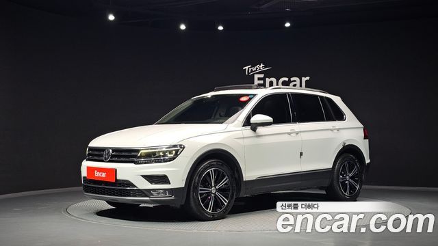 Volkswagen Tiguan из Кореи Encar