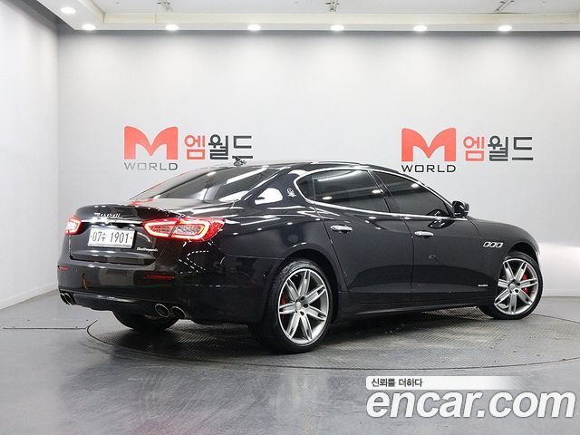 Maserati Quattroporte из Кореи Encar