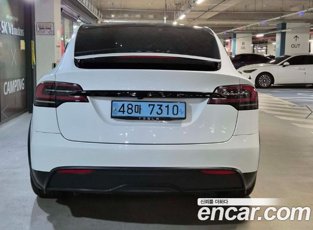 Tesla Model X из Кореи Encar