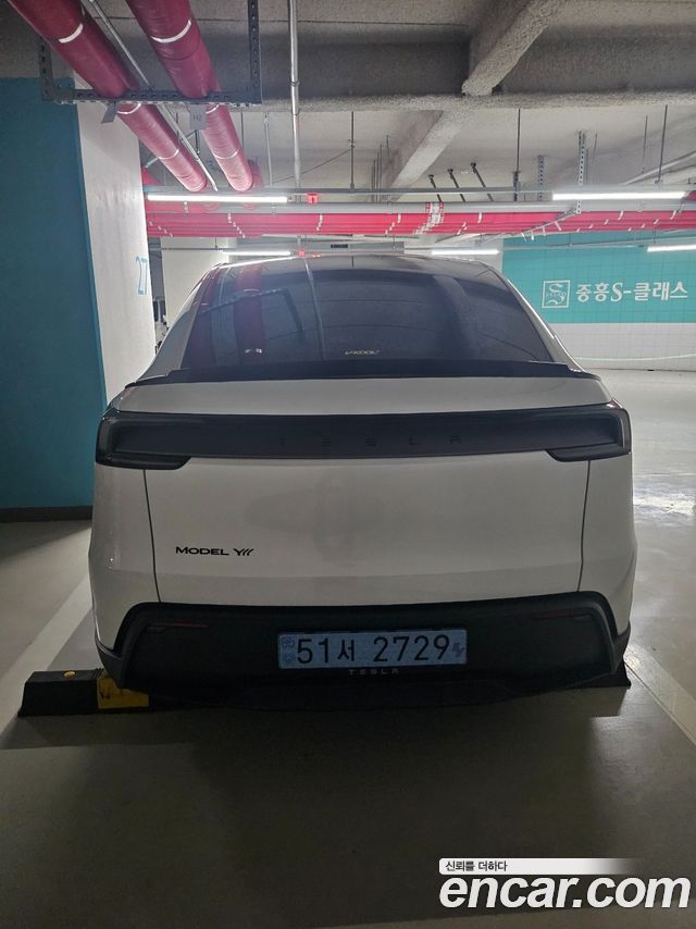 Tesla Model Y из Кореи Encar
