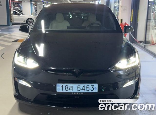 Tesla Model X из Кореи Encar