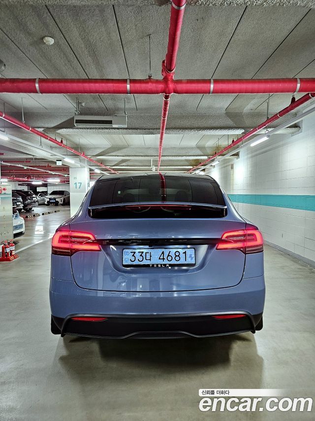 Tesla Model X из Кореи Encar