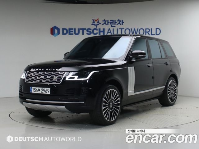 Land Rover Range Rover из Кореи Encar