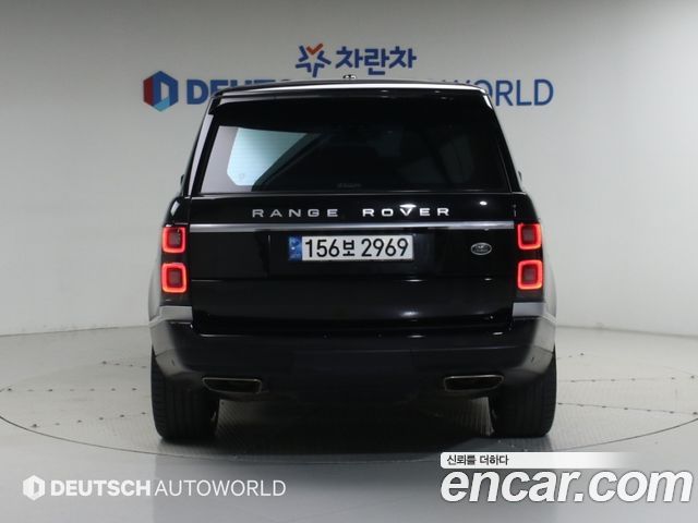 Land Rover Range Rover из Кореи Encar
