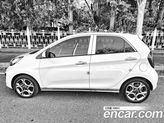 Kia morning из Кореи Encar