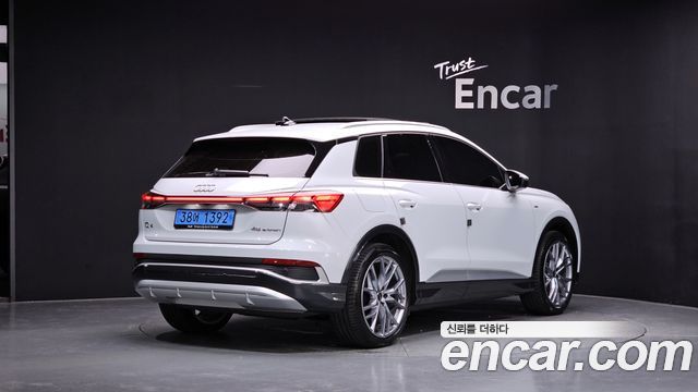 Audi Q4 e-tron из Кореи Encar