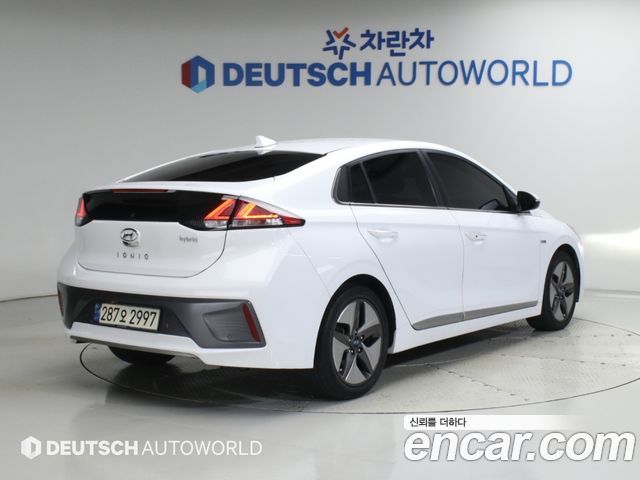 Hyundai Ioniq из Кореи Encar