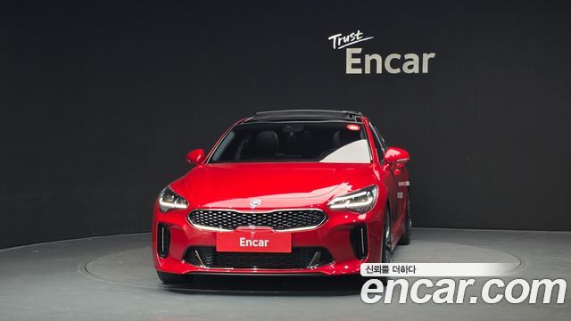 Kia Stinger из Кореи Encar