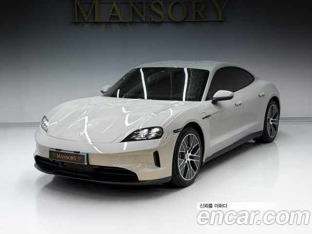 Porsche Taycan из Кореи Encar